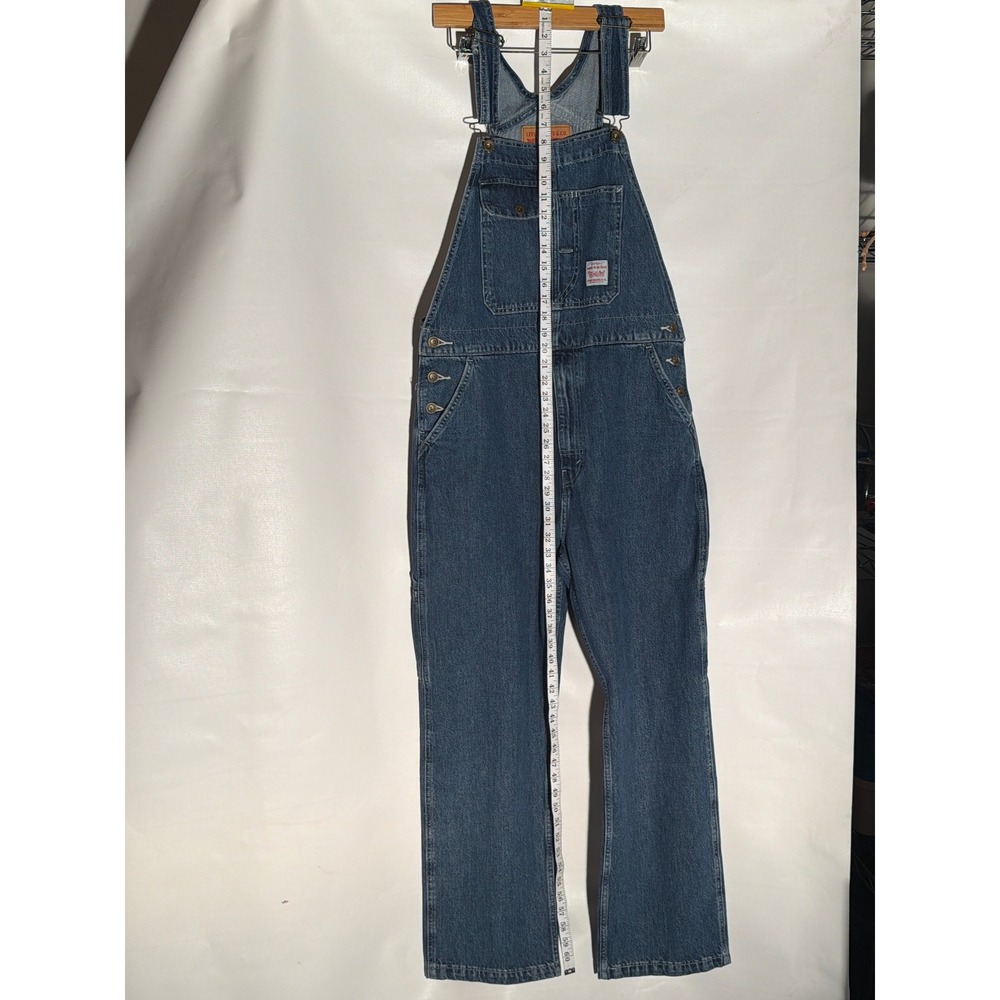 Levi's SilverTab Denim Overalls 34x30 Medium Wash Carpenter Workwear